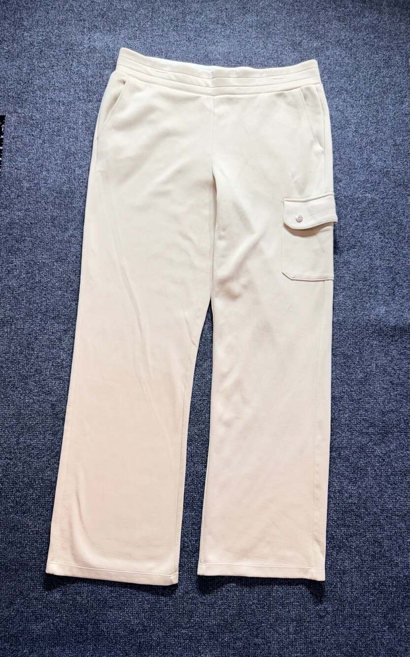 Lauren Active Ralph Lauren Pants Large Wide leg Cargo Khaki Sweatpants